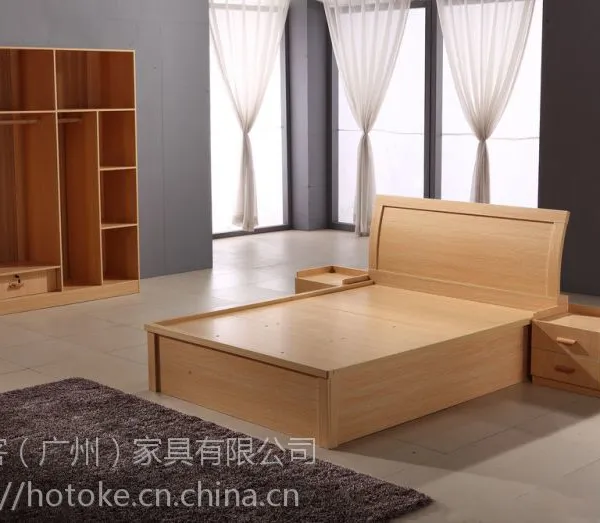 好堂客现代中式板式床全屋家具定制