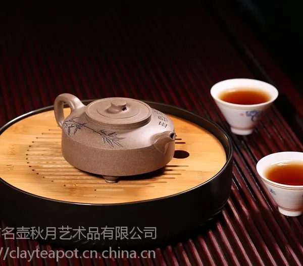 玉成窑三足宝鼎(周盘壶)名家尹玉生全手工宜兴紫砂壶