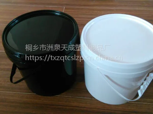 5L塑料桶 油墨罐 化工桶 5KG包装桶