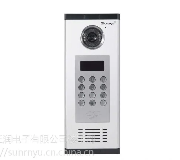供应山东三润SR-100ZB/C彩色液晶楼宇对讲门口主机