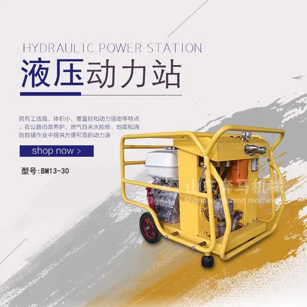 山东奔马小型液压动力站 质量好带散热专业专注 液压动力泵站厂家