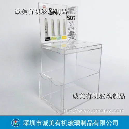 电子烟多层展示架 烟油烟液亚克力货架 卖场有机玻璃精品架