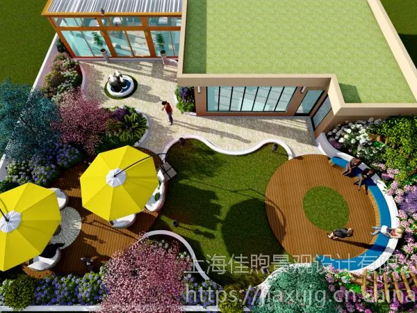 屋顶花园阳光房 屋顶花园别墅