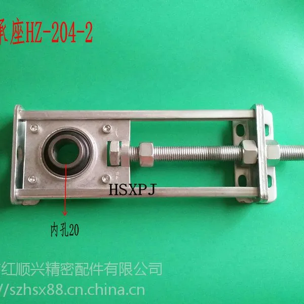 供应红顺兴HSX轴承涨紧座调节器口罩机播种机输送设备外调节式滚轮轴承座