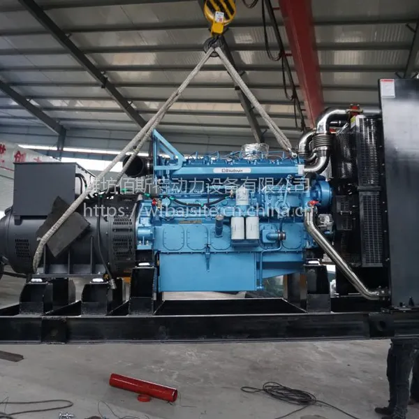 供应厂家直销潍柴400kw柴油发电机组 X6170-440-4