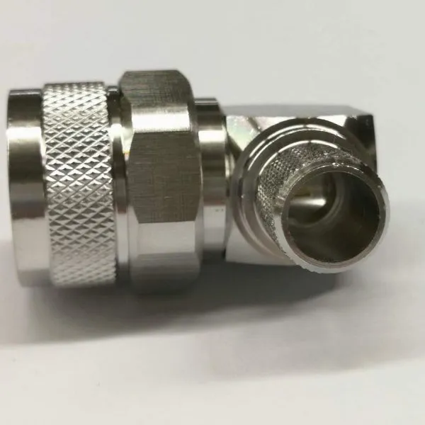 N射频连接器 N型公头 弯式90°/母头 镀银 天科乐同轴连接器