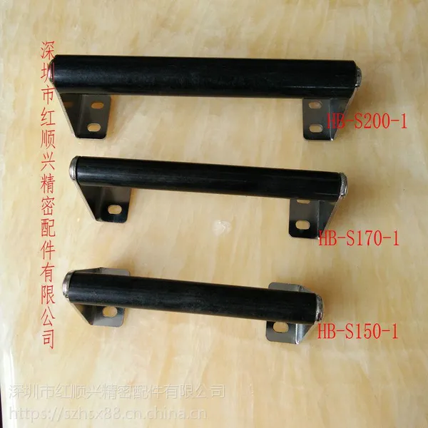 供应工业烤箱配件电木把手,烤箱拉手,机械设备重型拉手黑色把手