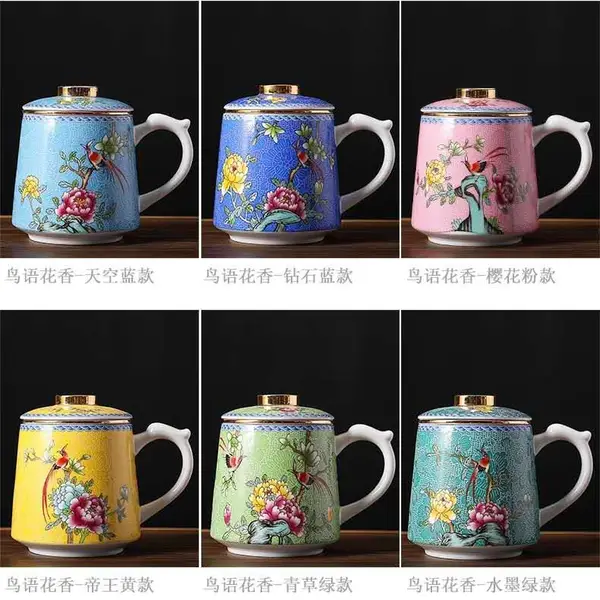 陶瓷茶杯定做厂家 酒店陶瓷杯批发 广告礼品陶瓷马克杯价格