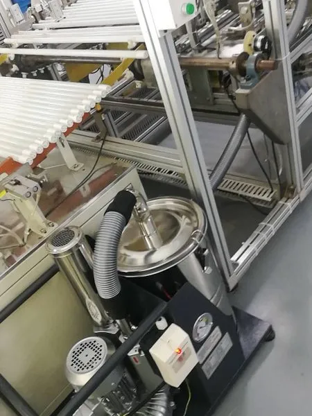 流水线配套用威德尔固定式工业吸尘器WX-1530FB吸粉尘金属屑用吸尘器