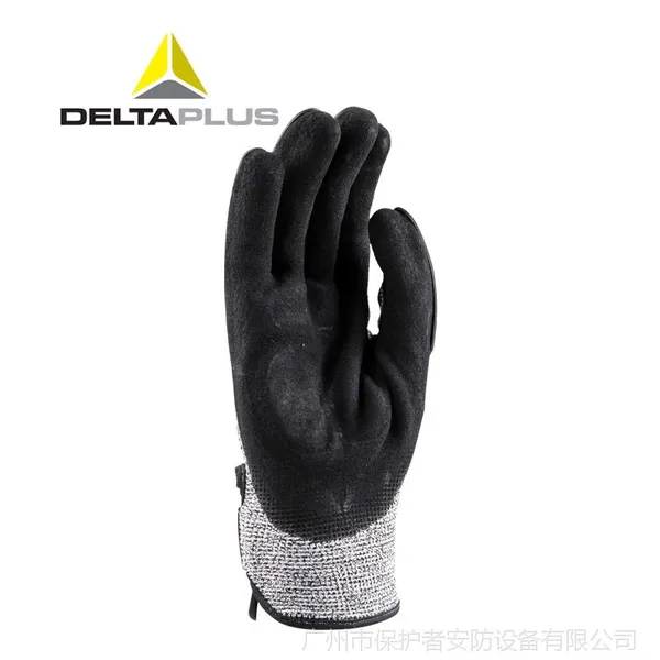 代尔塔209910登山手套 户外防撞击高空作业 高强度橡胶防护手套