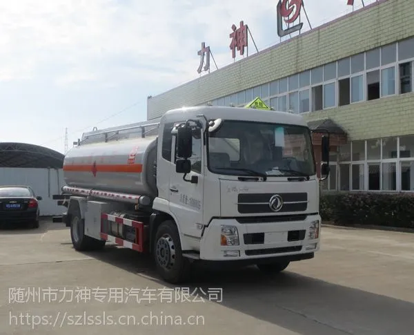 东风天锦11吨SLS5180GJYD5铝合金油罐车