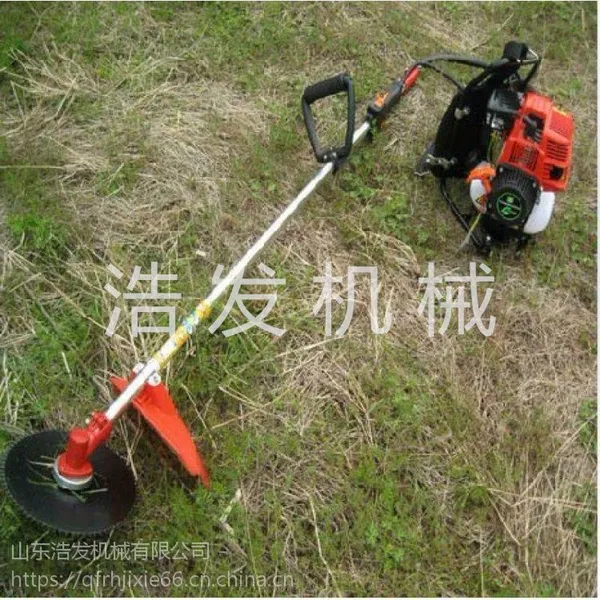 电动合金刀头 浩发二冲程背负式汽油割灌机