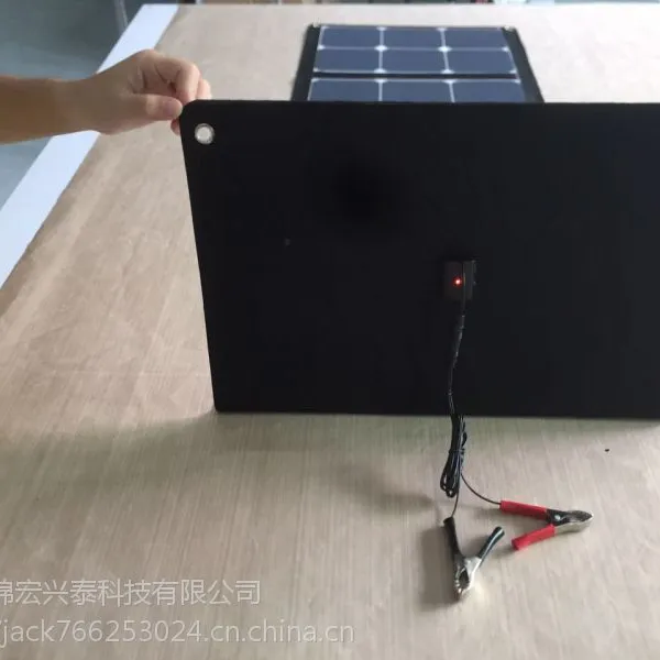 JHXT新款100W太阳能折叠包户外便携式五折折叠太阳能创意多功能包