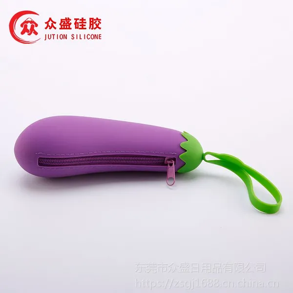学生硅胶文具笔袋丨创意硅胶制品定制厂家