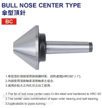 N台湾丽勋LI-HSUN 伞型顶针BC 156-MT.4
