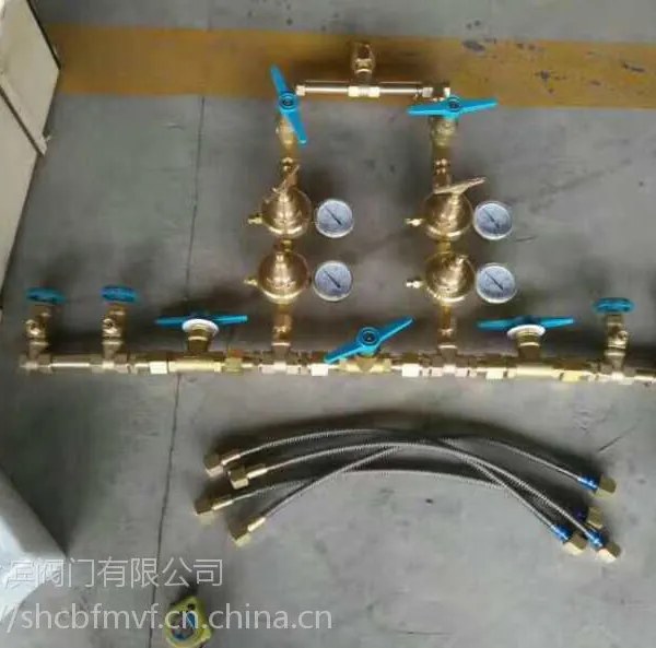 上海承滨牌YQ5S15/0.1-1氧气汇流排 YQ5S15/4-2氧气汇流排