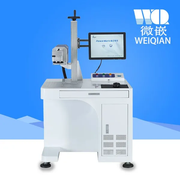 艾迪捷定制工业型台式小型工艺雕刻DIY二氧化碳激光打标机铭牌打码