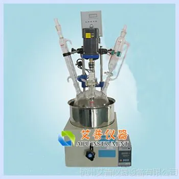 F212-3L单层玻璃反应釜玻璃反应釜玻璃反应器实验室反应釜