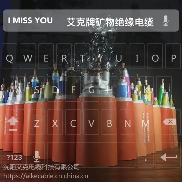 艾克矿物质绝缘电缆 NG-A(BTLY)隔离性矿物质绝缘电缆 柔性防火电缆