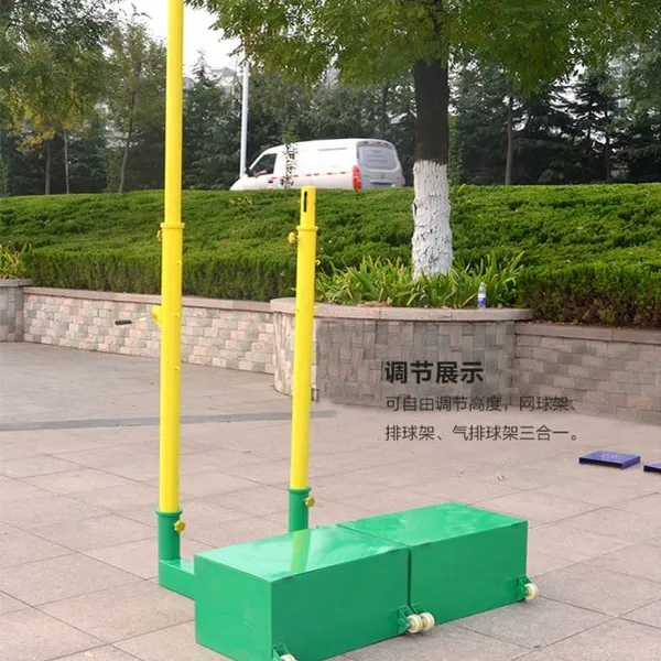 广西南宁市羽毛球柱 崇左气排球柱价格(通用型) 飞跃体育
