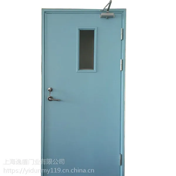 定制上海市普陀区乙级钢质防火门 宾馆酒店防火门 仓库设备间防火门