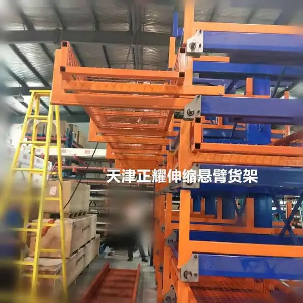 悬臂式货架介绍 工业铝型材存放架 ZY041901悬臂伸缩 承重大