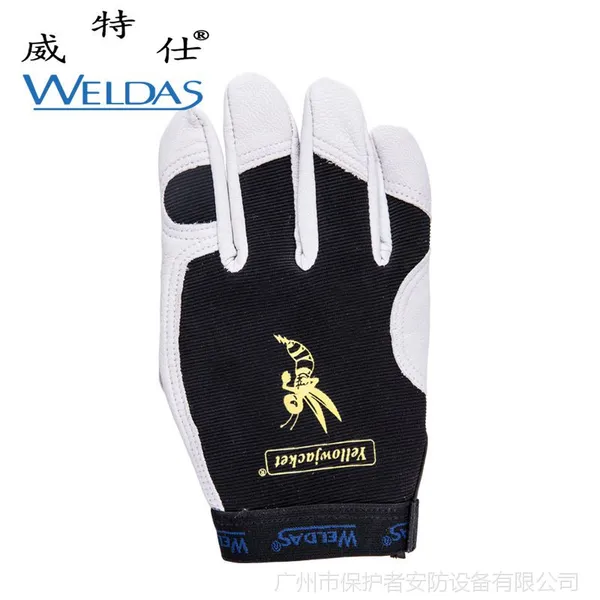 威特仕10-2670驾驶员手套 防油减震手套 羊皮机械师手套