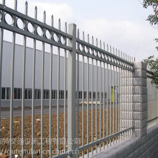九江萍乡固特别墅庭院铁艺栏杆 专业设计免运费 江西锌钢围栏真正生产厂家