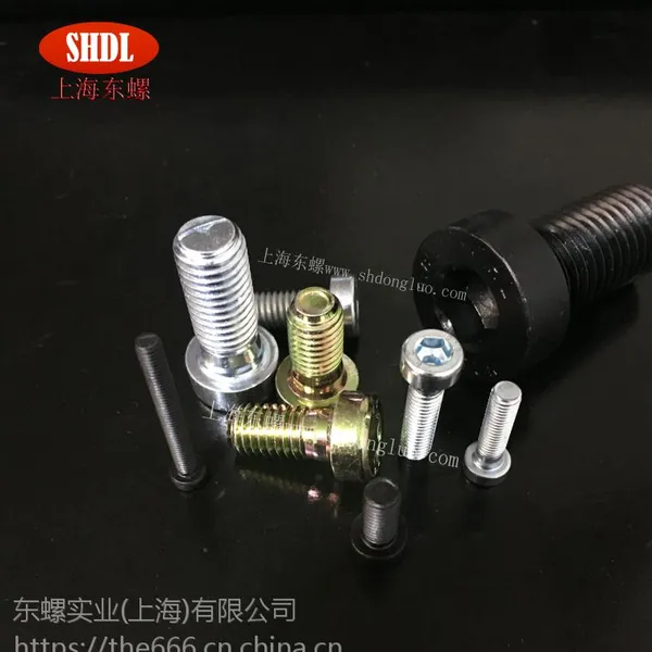 锌DIN6912现货-8.8级内六角薄圆柱头带导向孔螺钉M5