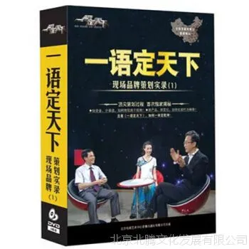 一语定天下:现场品牌策划实录 主讲:华红兵 6DVD