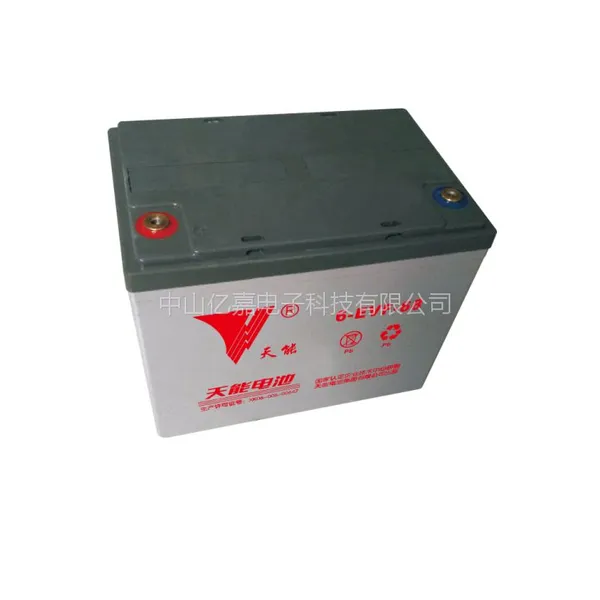 天能6-EVF-68免维护电动汽车观光车巡逻车清洁车12V68A电池电瓶