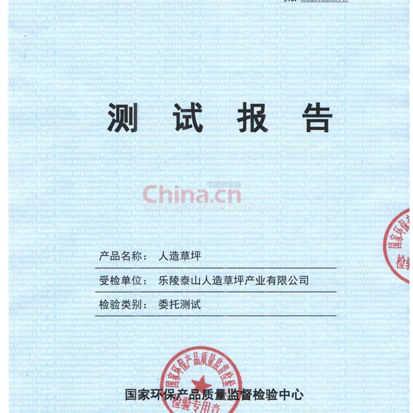 环保检测报告