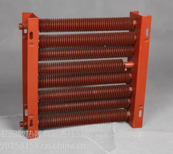 首春品牌车间专用GRS400-32-6-1.2型钢制高频焊翅片管对流散热器