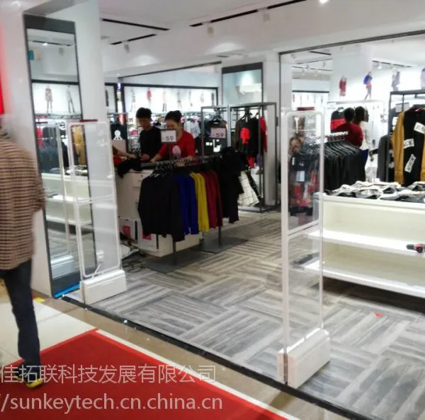 服装卖场防盗 服装店防盗器 服装防盗 衣服防盗磁扣厂家-北京三佳拓联服装防盗系统厂家