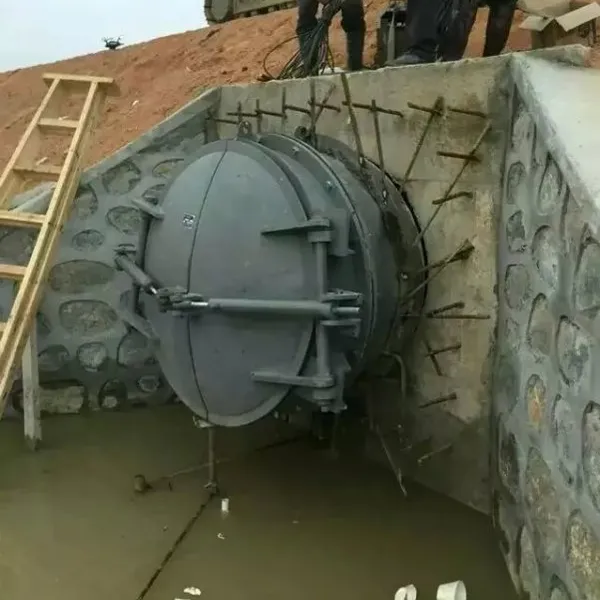 防倒灌专用DN500铸铁拍门价格/安装图纸——1200元/套
