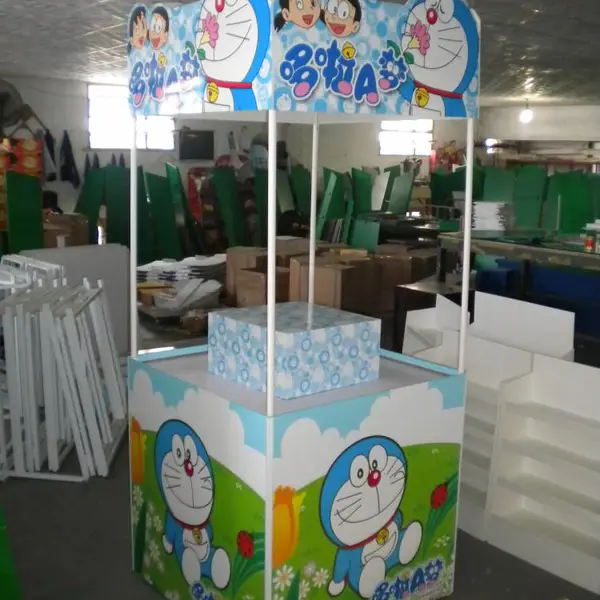 瑞达展架厂供应生产定制造型地堆,精美商超堆头,折叠堆,便携促销堆,生产厂家