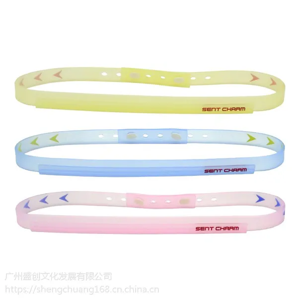 Sentcharm2016年新款户外用品排汗带 硅胶导汗带 炫酷时尚运动跑步健身装备