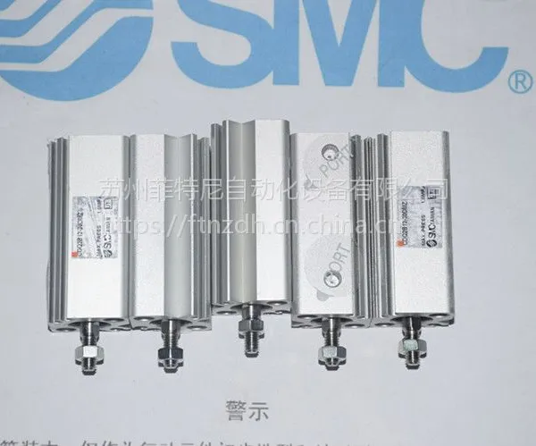 SMC 薄型气缸:标准型/单杆双作用CDQ2B12-30DMZ 杆端外螺纹