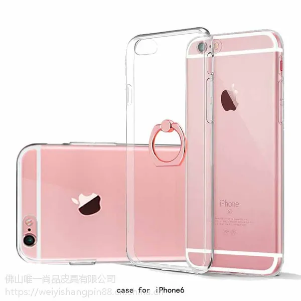 ƻ��iPhonex�ֻ���͸��TPU iPhone7plusָ��֧�ܱ���������ȫ����