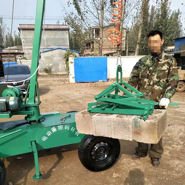 水泥砖装车机价格 免烧砖吊砖机