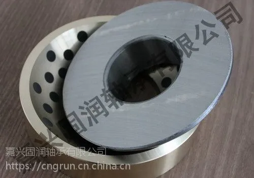 GAC铜合金镶嵌式自润滑角接触关节轴承