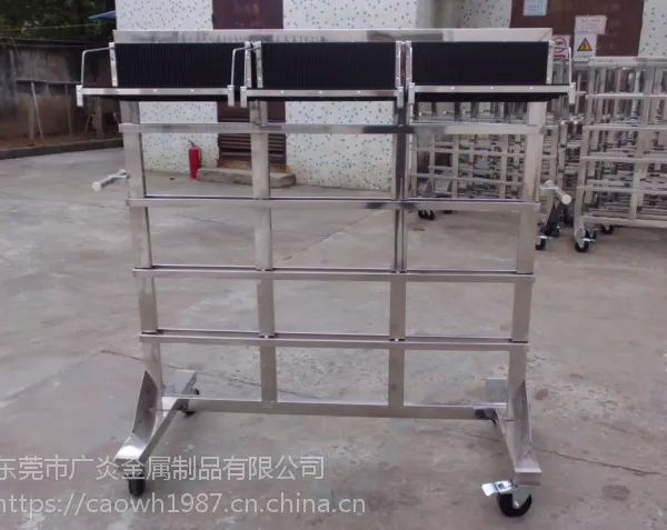 东莞塘厦厂家直销L型挂篮车 PCB插板物料周转车 可定制