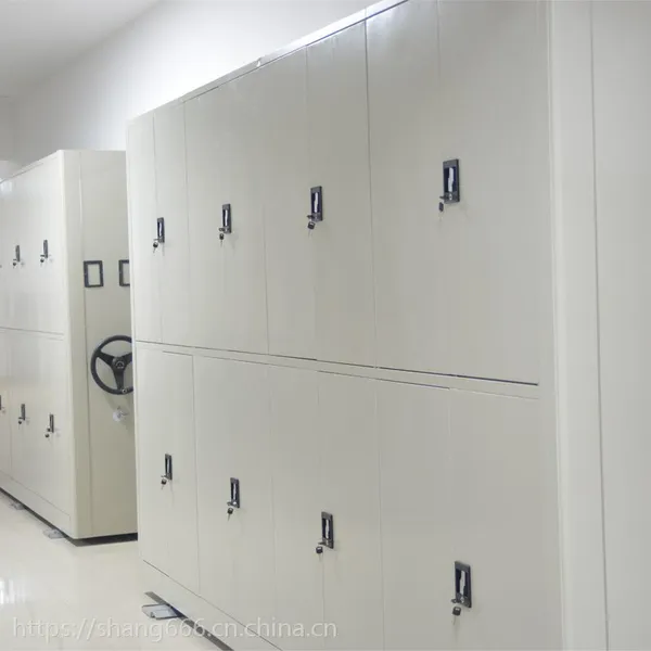 万瑞 厂家直销 钢制移动式密集柜 资料室 档案密集架