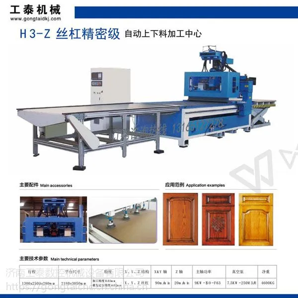 全自动开料机是板式家具工泰机械开料的机械