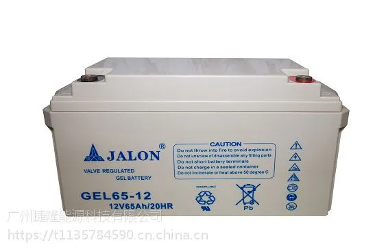 胶体蓄电池12V65AH捷隆Jalon 环保型深循环放电 免维护高能蓄电池