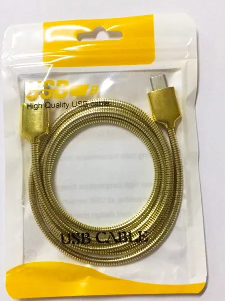 不锈钢弹簧软管数据线 各种型号通用 单头1m SDX 包邮