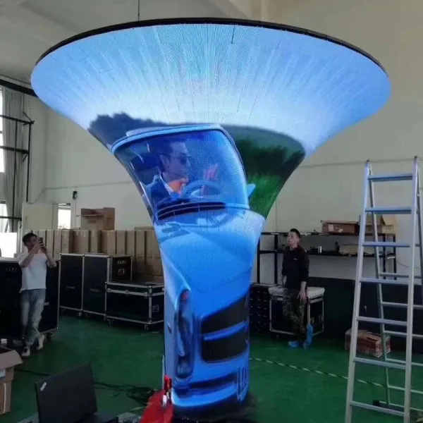 LED海报屏,LED软模组,LED柔性屏,LED卷帘屏