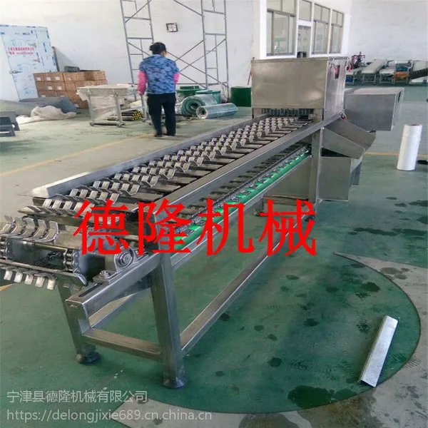 304不锈钢玉米切断机冻玉米分段机全自动玉米切段机德隆非标定制