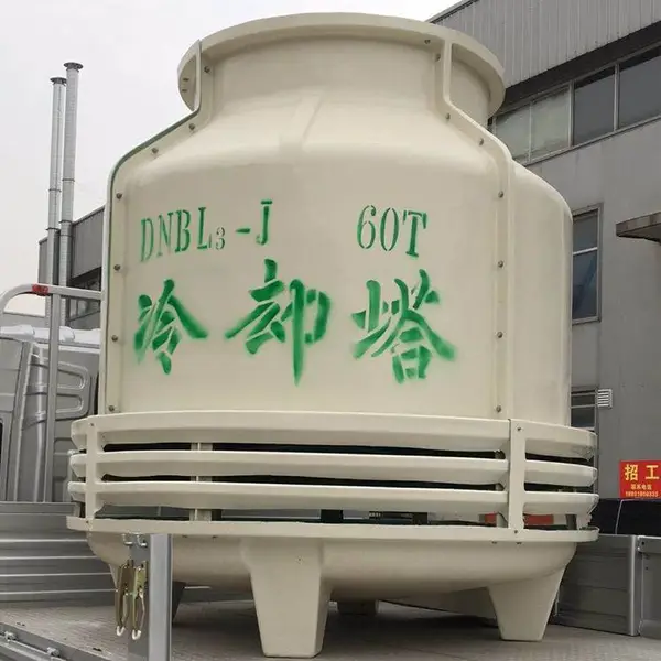 带集水盘散热水塔 凉水塔散件安装视频 逆流式降温型冷却水塔