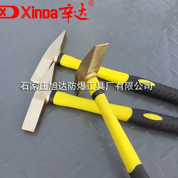 厂家供应辛达防爆除锈锤塑柄木柄,铜锤子无火花工具石化消防专用